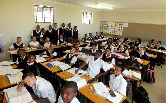 Gansbaai Academia se Gr 8A leerders